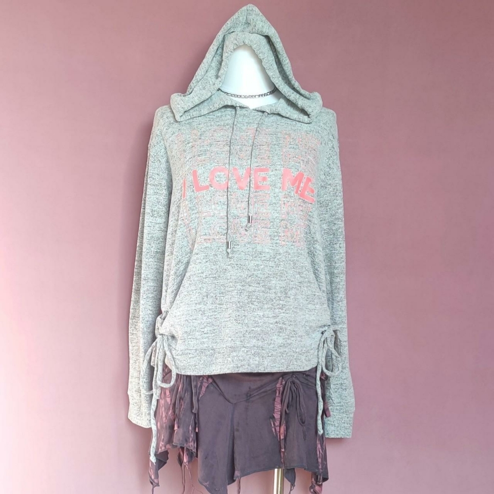 Cozy Knit Self Love Hoodie